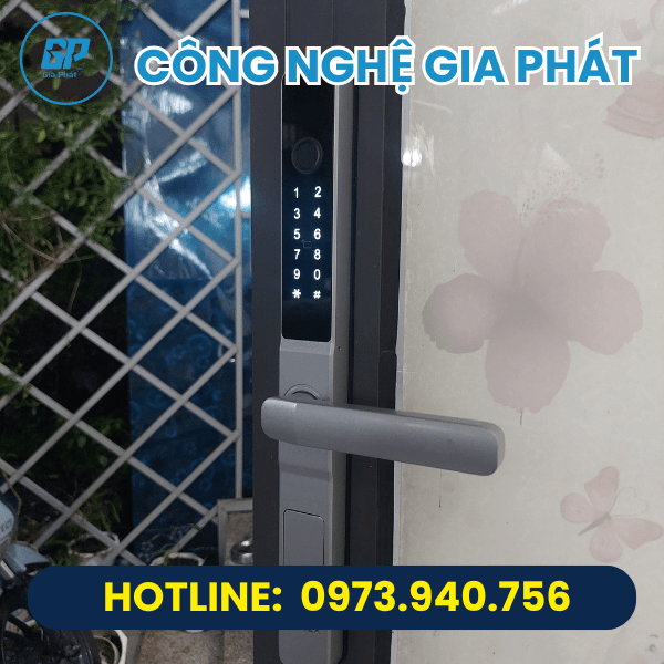 Khóa Thông Minh Cửa Nhôm Kính Model XNY02 2