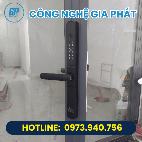 Khóa Thông Minh Cửa Nhôm Kính Model XNY02